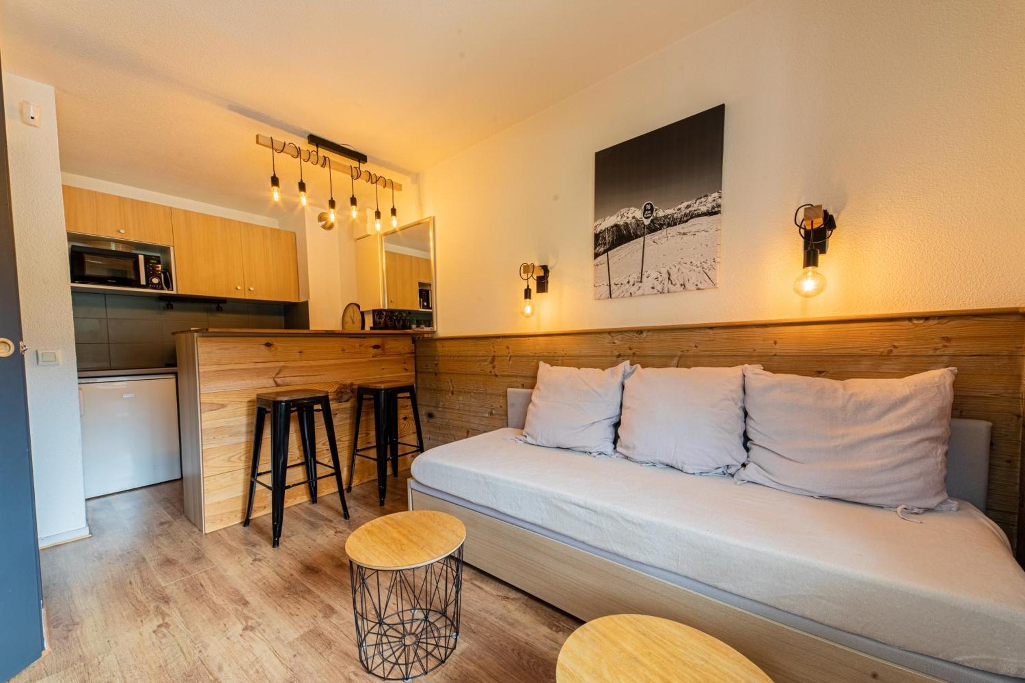 Appartamento Courchevel Au Pied Des Pistes, La Tania Esterno foto