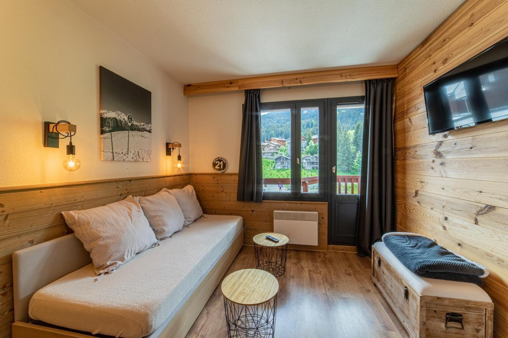 Appartamento Courchevel Au Pied Des Pistes, La Tania Esterno foto